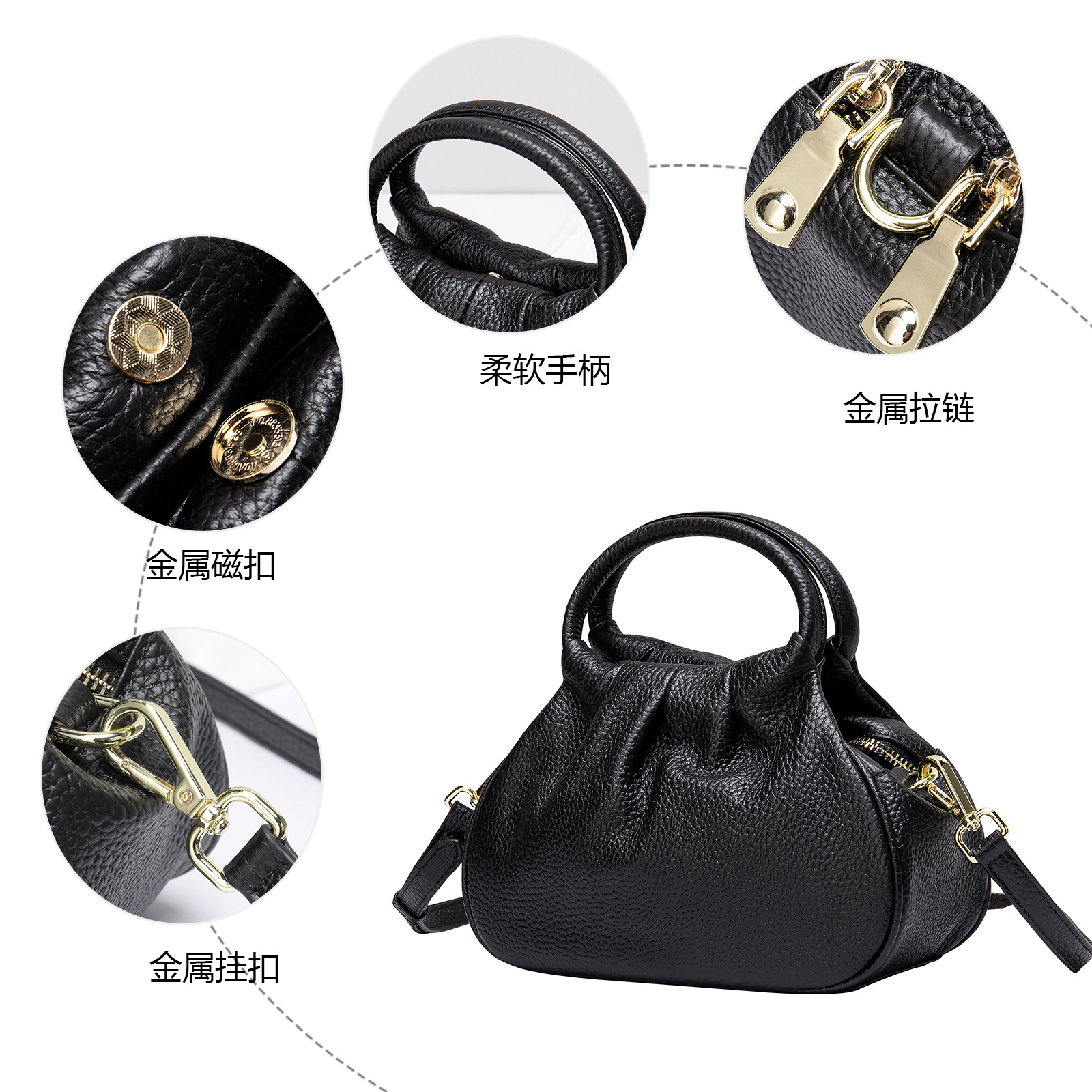真皮女包挑選時(shí)候要注意哪些？